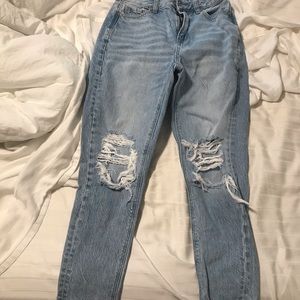 AE mom jeans